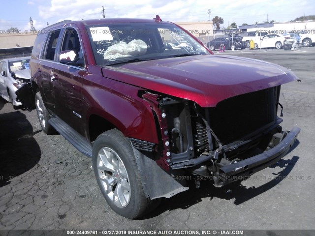 1GKS1AKC0GR470672 - 2016 GMC YUKON SLE RED photo 1