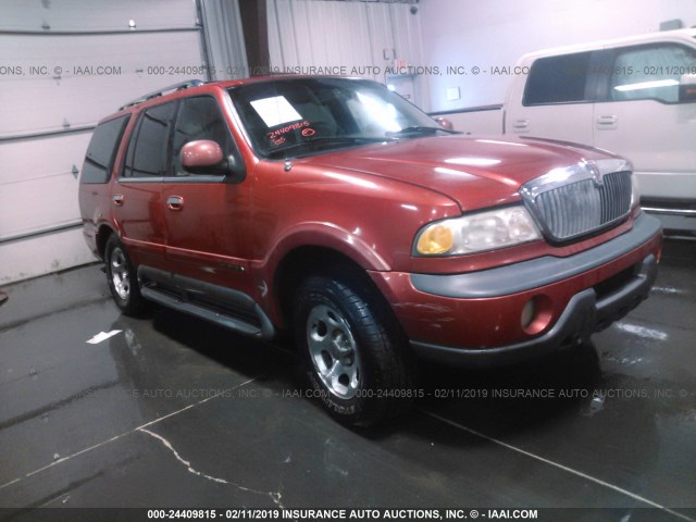 5LMFU28L7WLJ03912 - 1998 LINCOLN NAVIGATOR RED photo 1