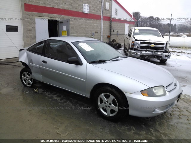 1G1JF12F537360671 - 2003 CHEVROLET CAVALIER LS SILVER photo 1