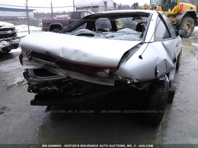 1G1JF12F537360671 - 2003 CHEVROLET CAVALIER LS SILVER photo 6