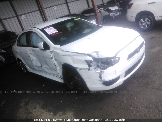 JA32U2FU4FU006631 - 2015 MITSUBISHI LANCER ES WHITE photo 1