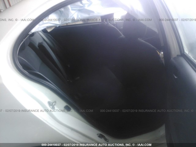 JA32U2FU4FU006631 - 2015 MITSUBISHI LANCER ES WHITE photo 8