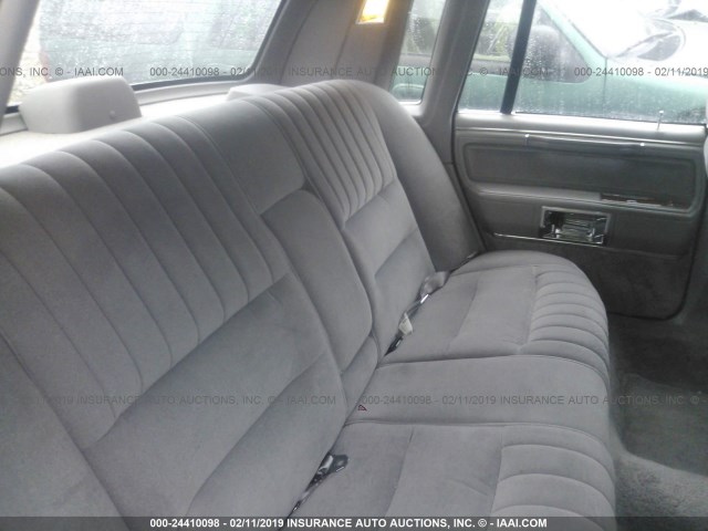 1LNBM81F7KY794820 - 1989 LINCOLN TOWN CAR GRAY photo 8