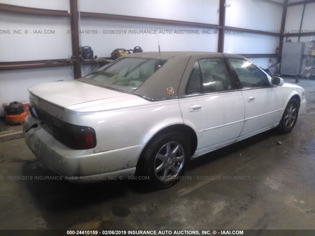 1G6KS54Y82U280555 - 2002 CADILLAC SEVILLE SLS CREAM photo 4