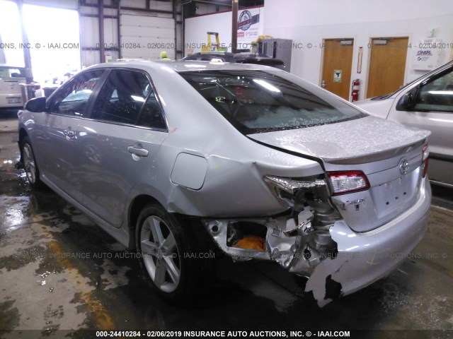 4T1BF1FK5EU827798 - 2014 TOYOTA CAMRY L/SE/LE/XLE 黑色 照片 3