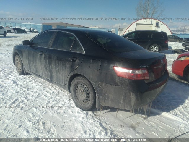 4T1BE46K09U895193 - 2009 TOYOTA CAMRY SE/LE/XLE BLACK photo 3