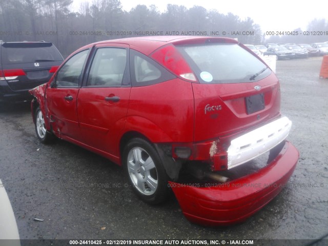 3FAFP37393R153798 - 2003 FORD FOCUS ZX5 RED photo 3