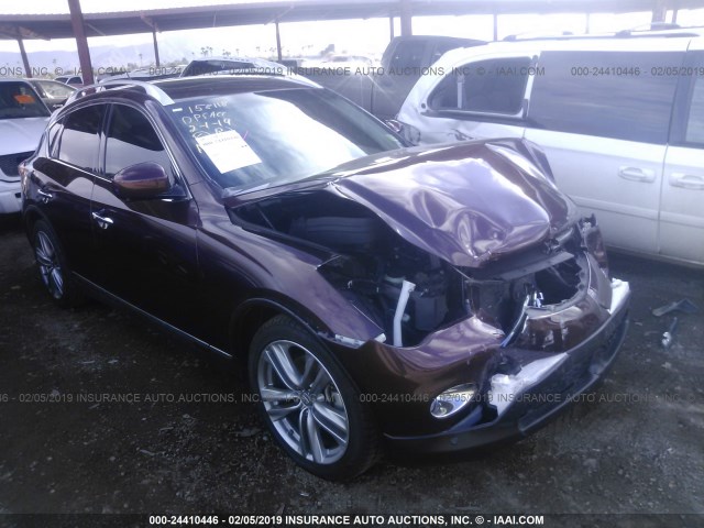 JN1AJ0HP3BM801118 - 2011 INFINITI EX35 JOURNEY PURPLE photo 1