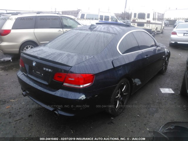 WBAWC7C51AE271541 - 2010 BMW 335 XI Dark Blue photo 4