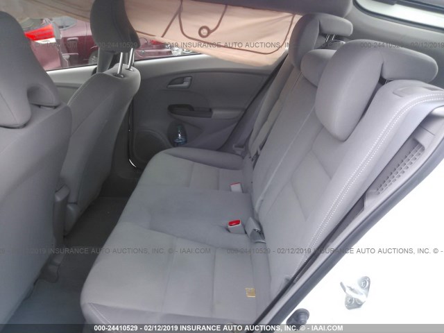 JHMZE2H51ES001012 - 2014 HONDA INSIGHT LX WHITE photo 8