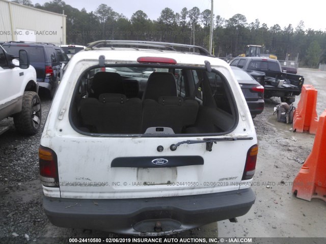 1FMYU22E9WUC67940 - 1998 FORD EXPLORER WHITE photo 6