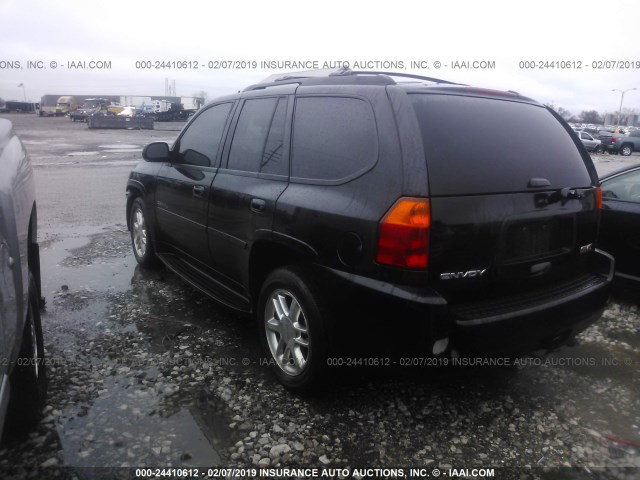 1GKET63M272292400 - 2007 GMC ENVOY DENALI BLACK photo 3