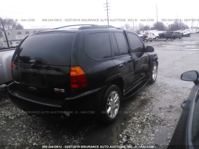 1GKET63M272292400 - 2007 GMC ENVOY DENALI BLACK photo 4