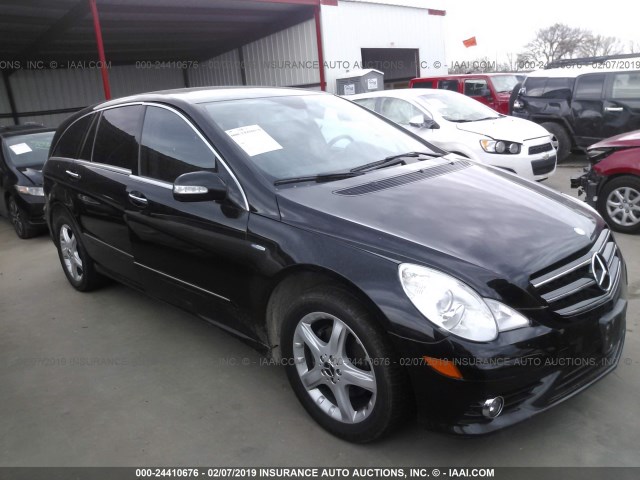 4JGCB2FE3AA104804 - 2010 MERCEDES-BENZ R 350 BLUETEC BLACK photo 1