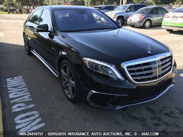 WDDUG8CB5FA137209 - 2015 MERCEDES-BENZ S 550 BLACK photo 1