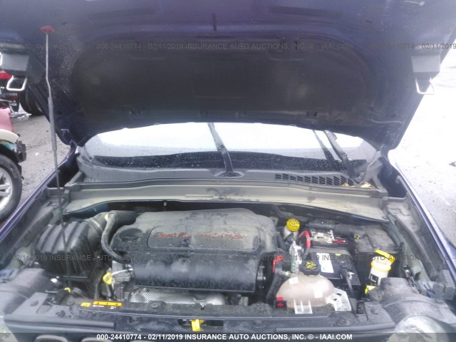 ZACCJBAB4HPF99092 - 2017 JEEP RENEGADE SPORT Կապույտ լուսանկար 10