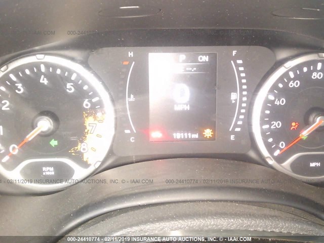 ZACCJBAB4HPF99092 - 2017 JEEP RENEGADE SPORT Կապույտ լուսանկար 7