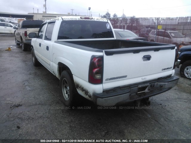 2GCEC13T341328418 - 2004 CHEVROLET SILVERADO C1500 WHITE photo 3