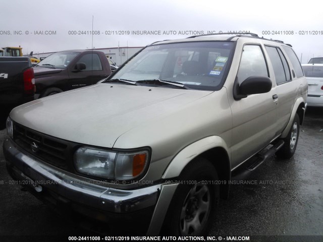 JN8AR05S1XW291396 - 1999 NISSAN PATHFINDER XE/LE GOLD photo 2