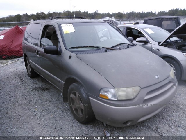 4N2ZN15T71D819497 - 2001 NISSAN QUEST GXE TAN photo 6