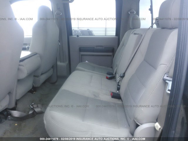 1FTSW21548EE01000 - 2008 FORD F250 SUPER DUTY Սև լուսանկար 8