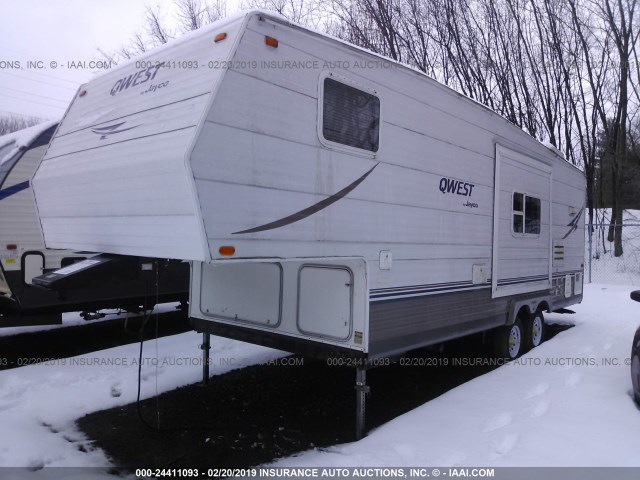 1UJCJ02N131DK0061 - 2003 JAYCO QWEST 253D  WHITE photo 2