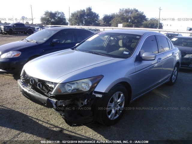 1HGCP26448A032665 - 2008 HONDA ACCORD LXP SILVER photo 2