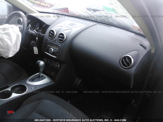 JN8AS5MT0DW509660 - 2013 NISSAN ROGUE S/SV BLACK photo 5