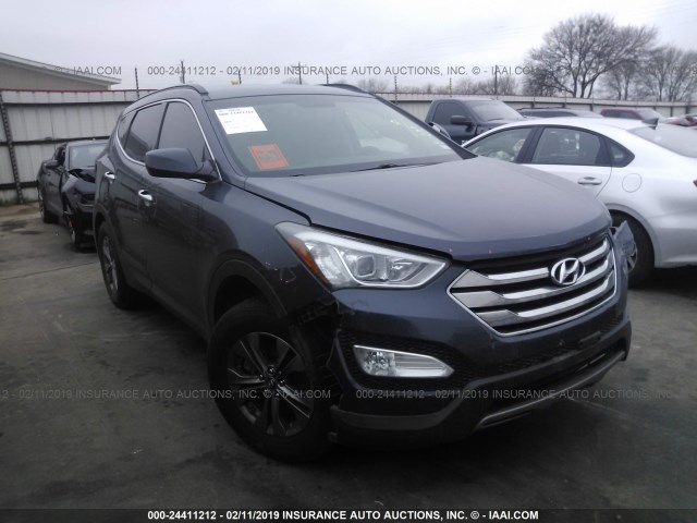 5XYZU3LB3DG116707 - 2013 HYUNDAI SANTA FE SPORT  GRAY photo 1