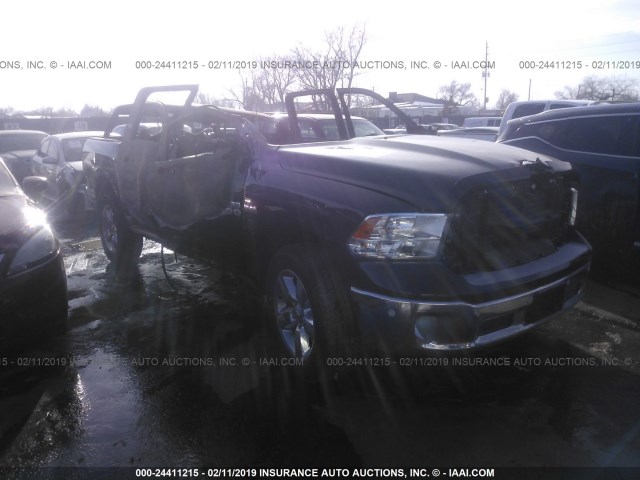 3C6RR7LT4HG668958 - 2017 RAM 1500 SLT BLACK photo 1