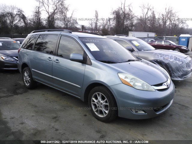 5TDBA22C66S071850 - 2006 TOYOTA SIENNA XLE/XLE LIMITED BLUE photo 1