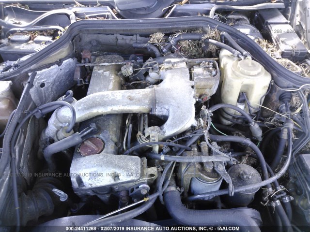 WDBEB28E4PB969888 - 1993 MERCEDES-BENZ 300 D TAN photo 10