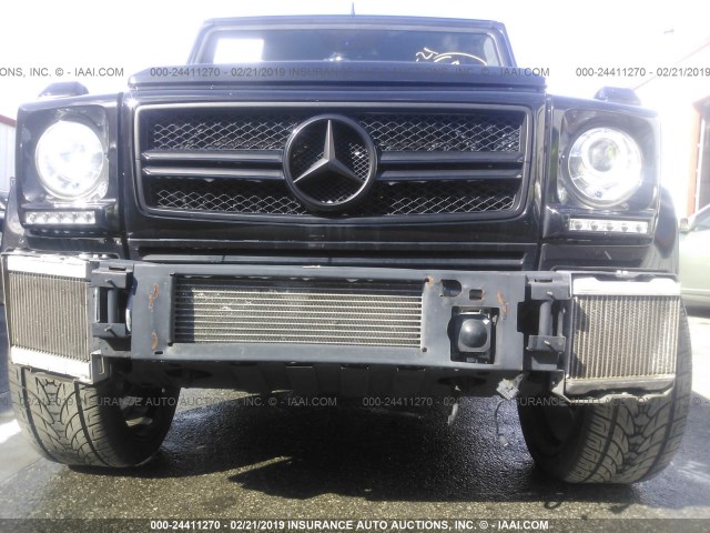 WDCYC7DF8DX214162 - 2013 MERCEDES-BENZ G 63 AMG BLACK photo 6