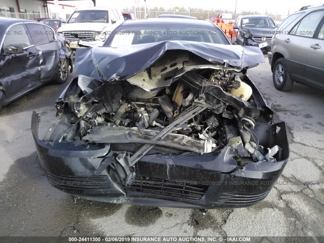 1G1AF5F56A7241629 - 2010 CHEVROLET COBALT 2LT BLACK photo 6