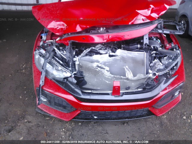 SHHFK7H97HU231599 - 2017 HONDA CIVIC SPORT TOURING Rot Foto 10