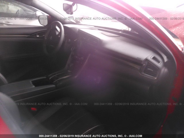 SHHFK7H97HU231599 - 2017 HONDA CIVIC SPORT TOURING Rot Foto 5