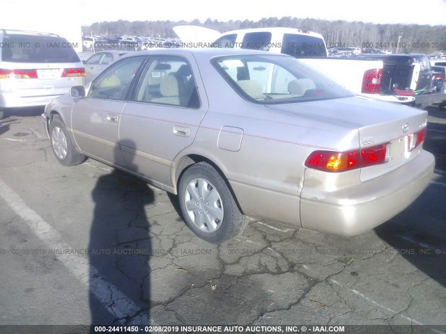 4T1BG22K01U059991 - 2001 TOYOTA CAMRY CE/LE/XLE TAN photo 3