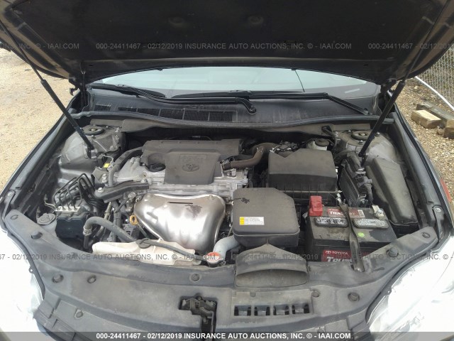 4T4BF1FK9GR574347 - 2016 TOYOTA CAMRY LE/XLE/SE/XSE 灰色 照片 10