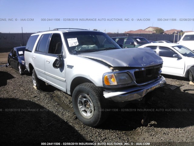1FMPU16L0YLB42705 - 2000 FORD EXPEDITION XLT SILVER photo 1
