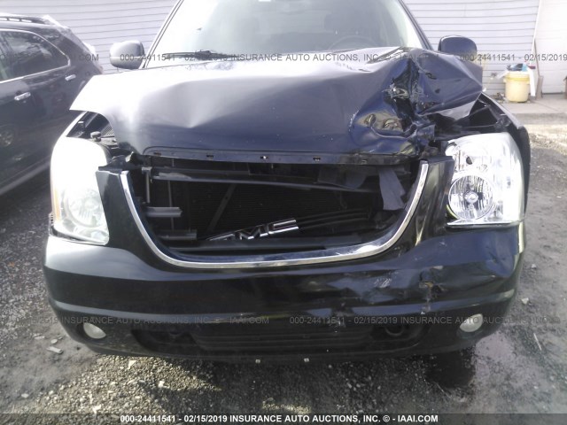 1GKFK16308R262723 - 2008 GMC YUKON XL K1500 BLACK photo 6