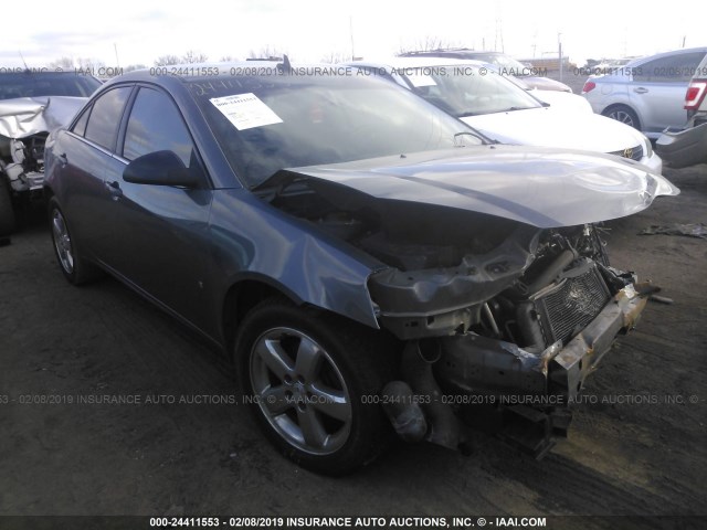 1G2ZH57N384217002 - 2008 PONTIAC G6 GT GRAY photo 1