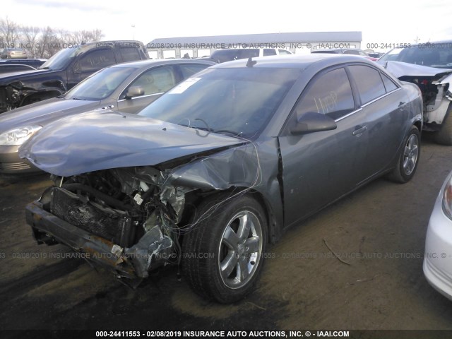 1G2ZH57N384217002 - 2008 PONTIAC G6 GT GRAY photo 2