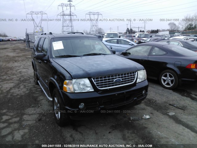 1FMDU75W23ZA98925 - 2003 FORD EXPLORER LIMITED BLACK photo 1