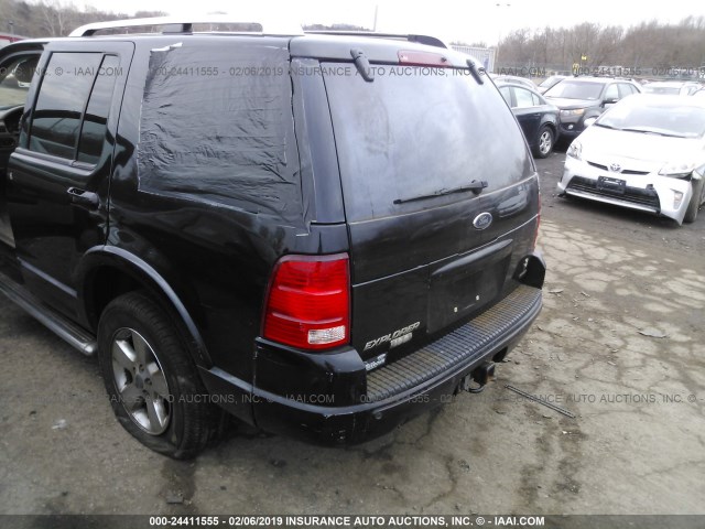 1FMDU75W23ZA98925 - 2003 FORD EXPLORER LIMITED BLACK photo 6