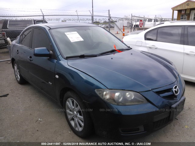 JM1BK123171602202 - 2007 MAZDA 3 S BLUE photo 1