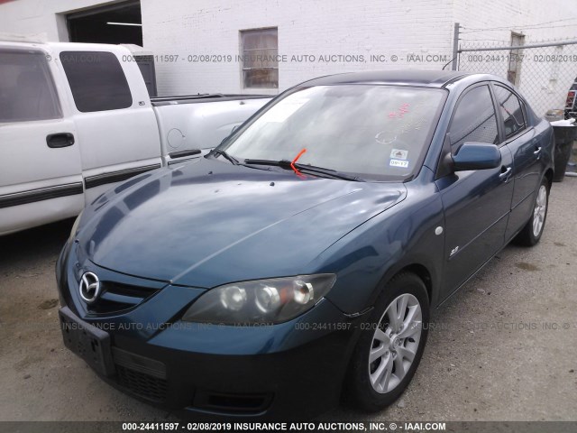 JM1BK123171602202 - 2007 MAZDA 3 S BLUE photo 2