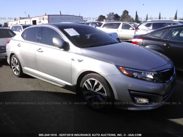 5XXGR4A61FG413521 - 2015 KIA OPTIMA SX ვერცხლისფერი ფოტო 1