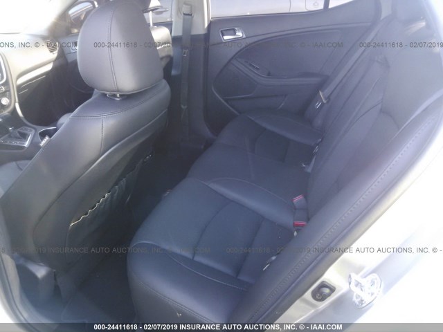 5XXGR4A61FG413521 - 2015 KIA OPTIMA SX ვერცხლისფერი ფოტო 8