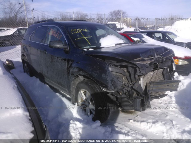 2GNFLEEKXC6211590 - 2012 CHEVROLET EQUINOX LT 黑色 照片 1