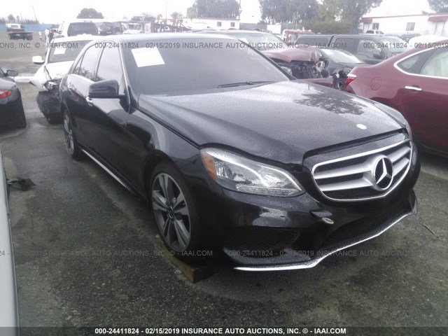 WDDHF5KB8EA888615 - 2014 MERCEDES-BENZ E 350 BLACK photo 1